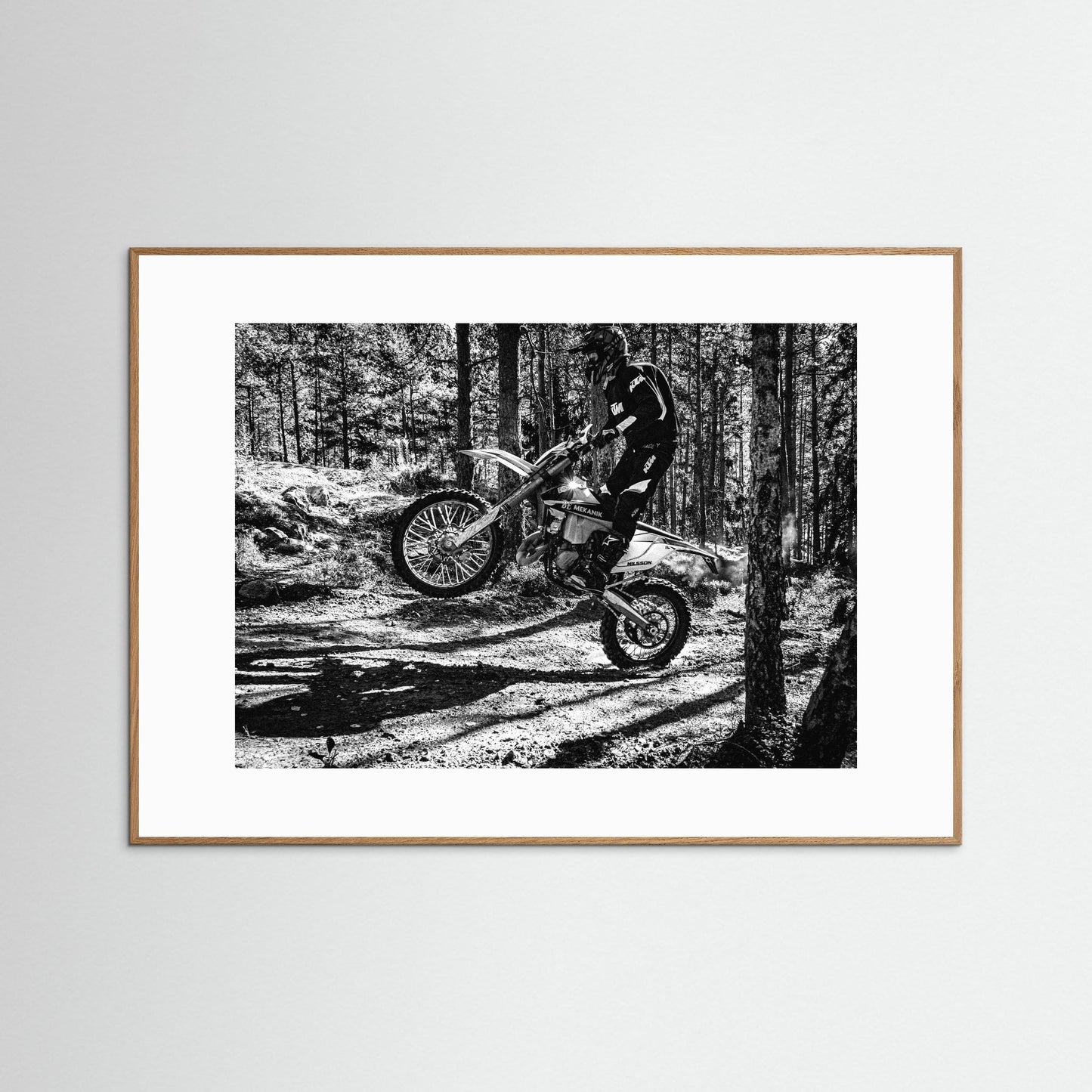 Enduro 4 / Off-road Fine Art Prints with Passe-partout