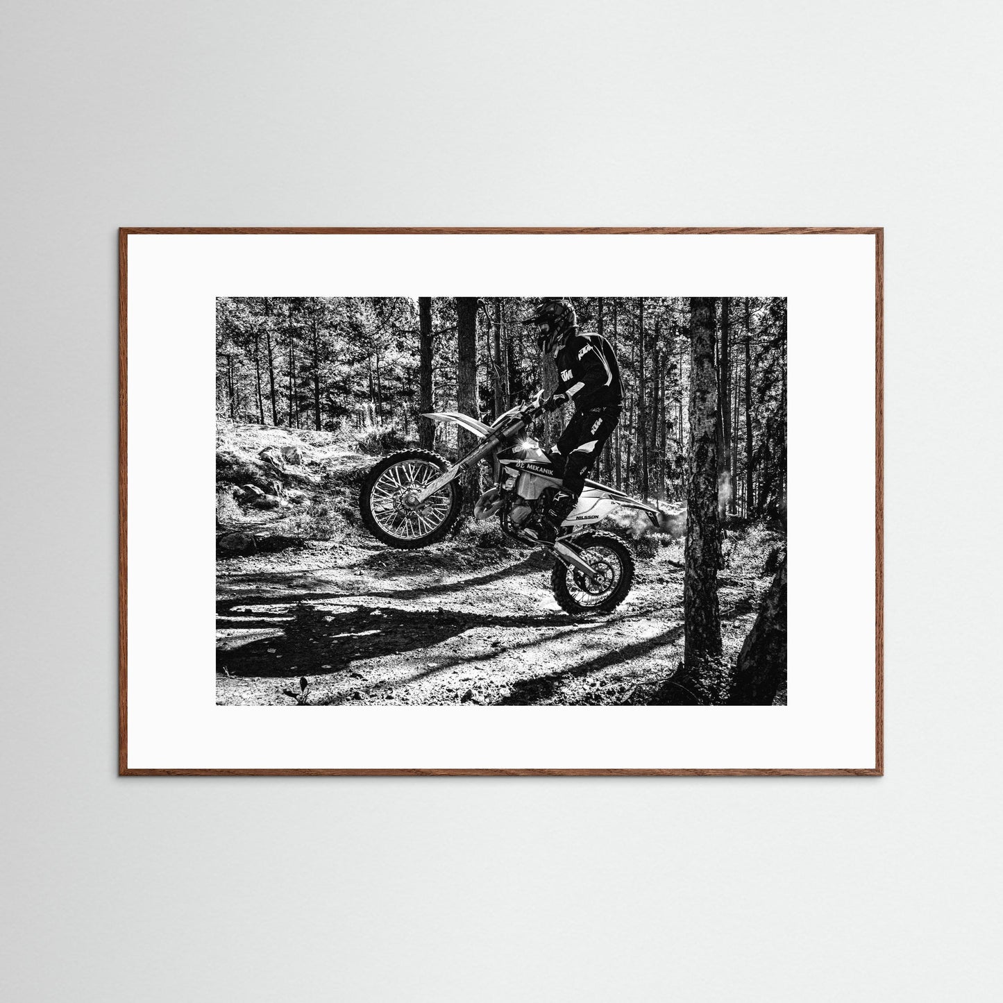 Enduro 4 / Off-road Fine Art Prints with Passe-partout