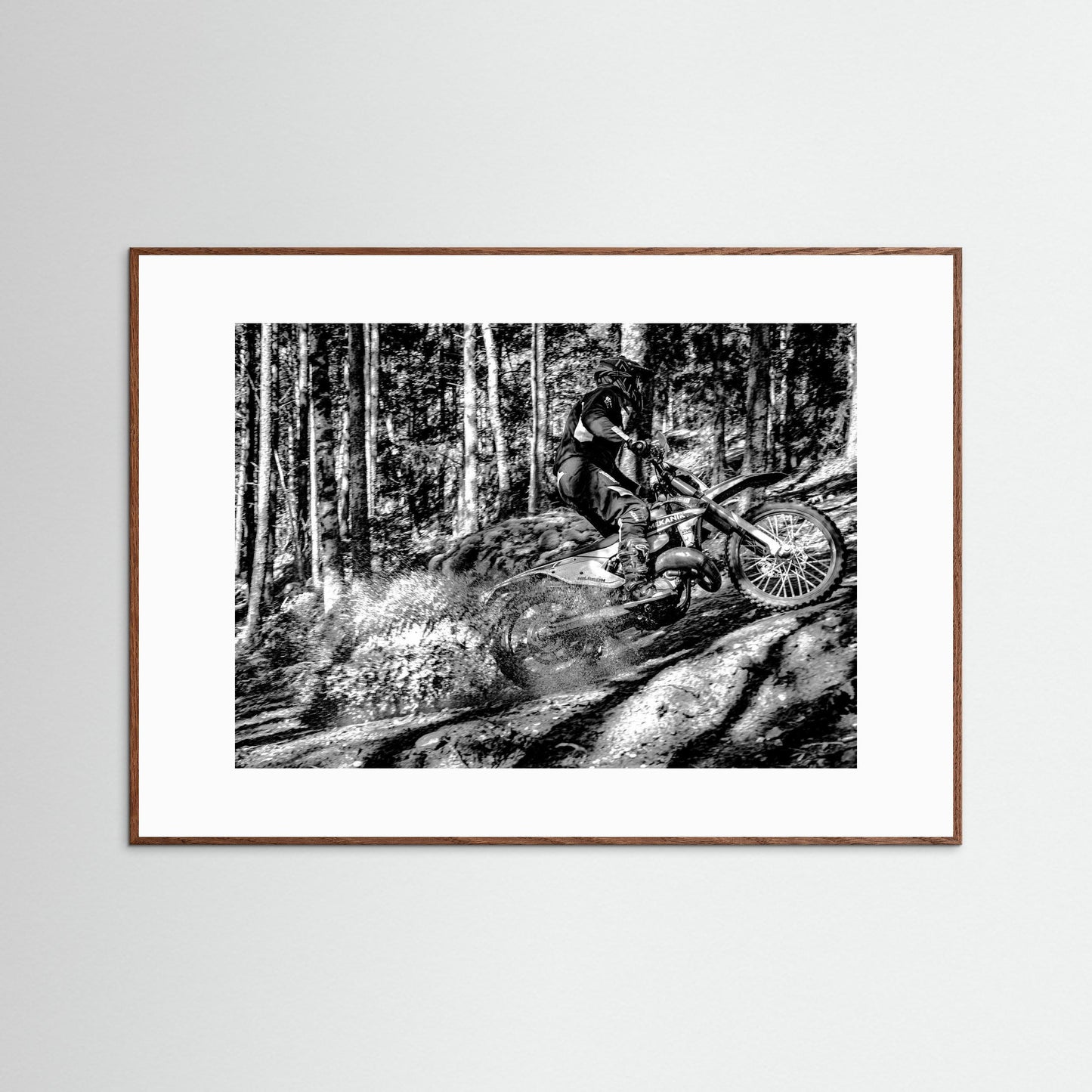Enduro 3 / Off-road Fine Art Prints with Passe-partout