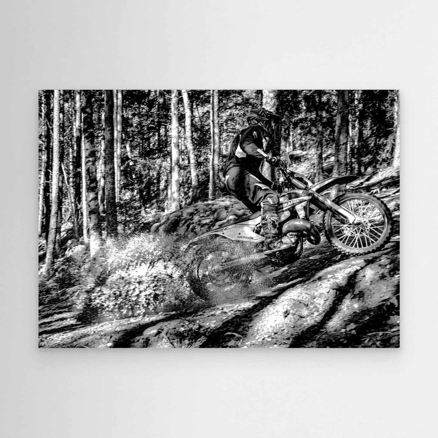 Enduro: Cleaning Foam - Print on canvas
