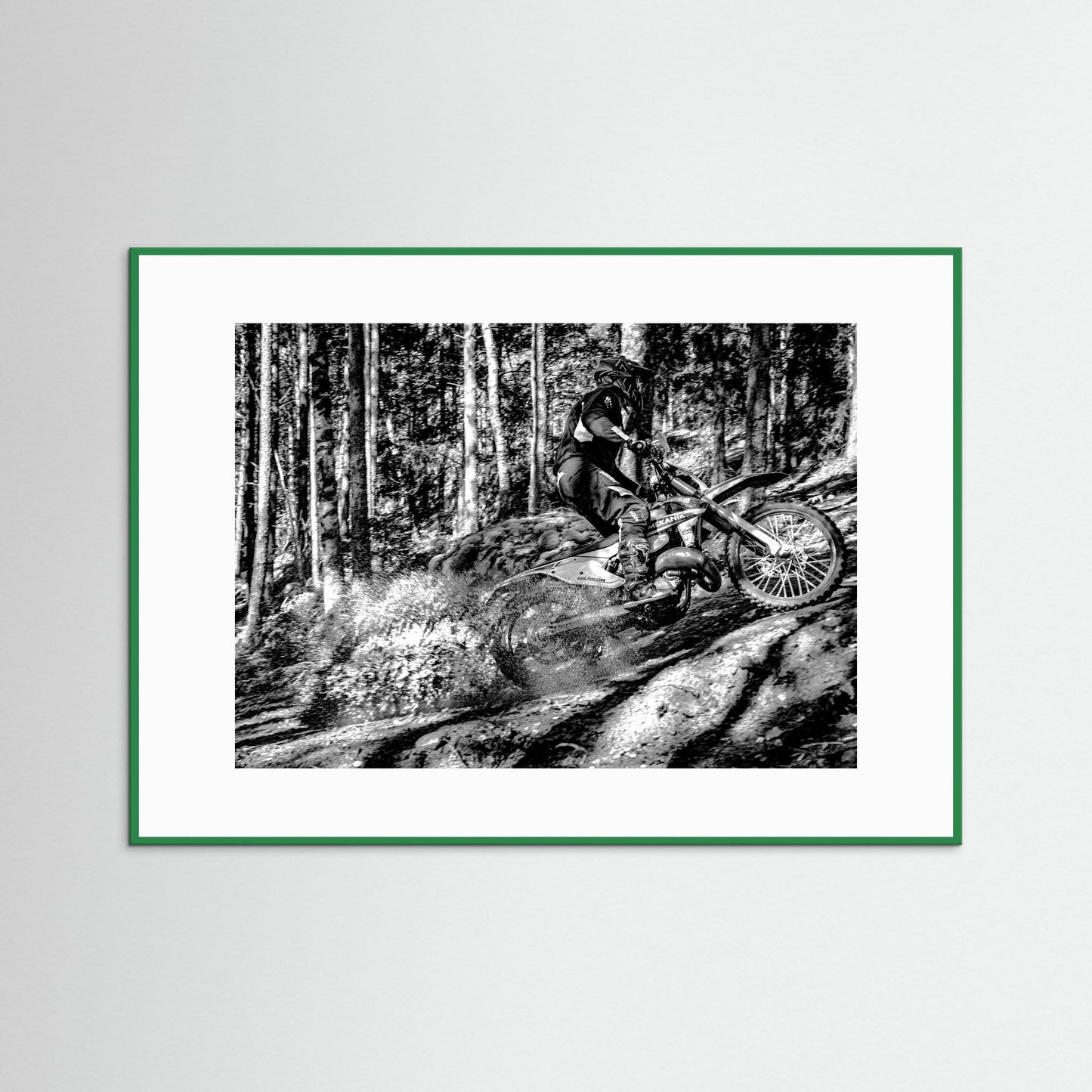 Enduro: Cleaning Foam - Fine Art Prints, sizes with Passe-partout