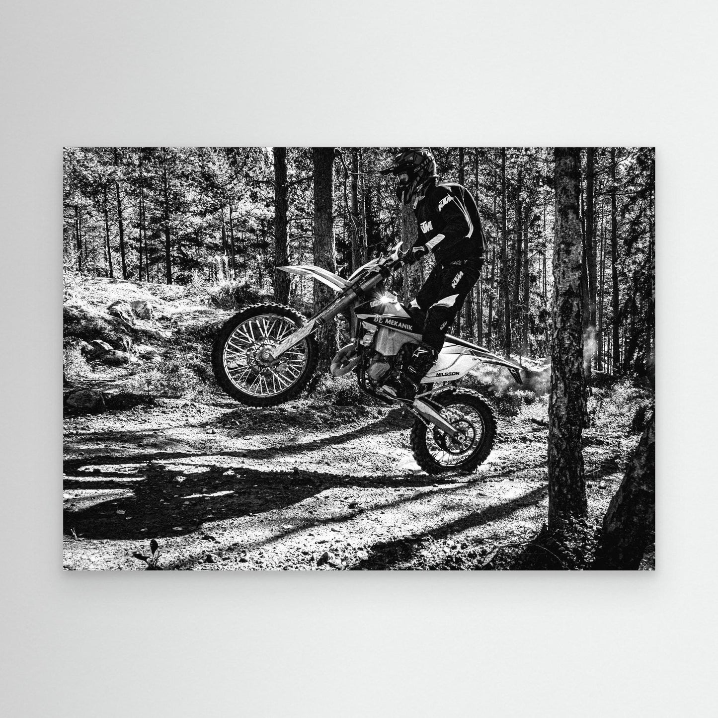 Enduro: Up! Up! - Print on canvas