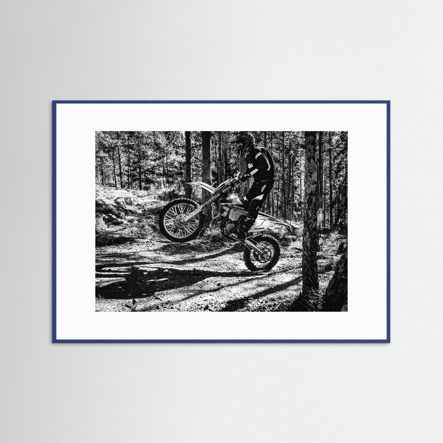 Enduro 4 / Off-road Fine Art Prints with Passe-partout