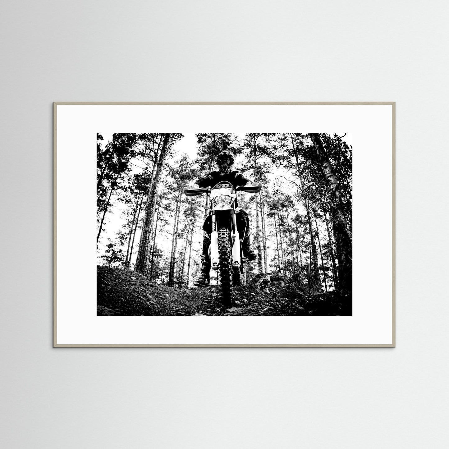 Enduro 2 / Off-road Fine Art Prints with Passe-partout