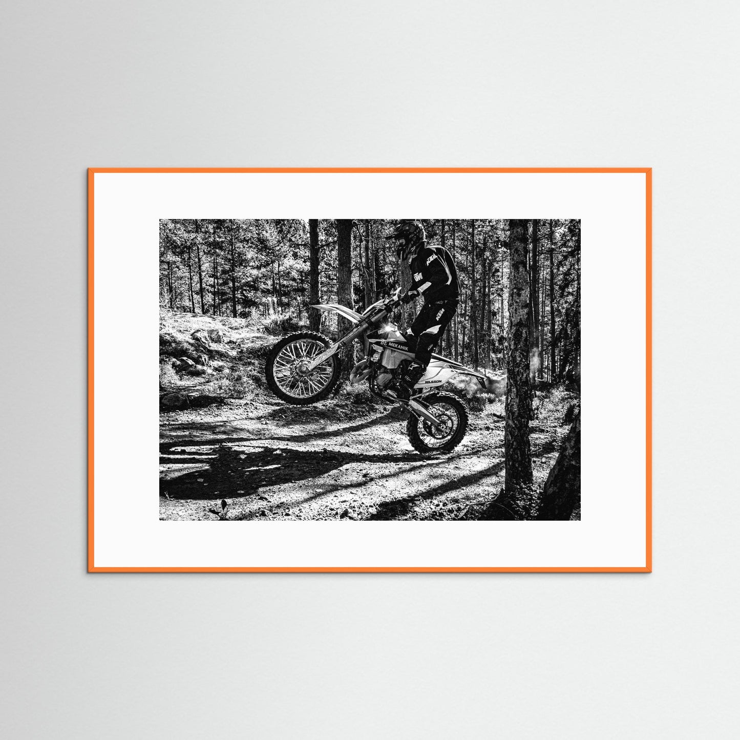 Enduro 4 / Off-road Fine Art Prints with Passe-partout
