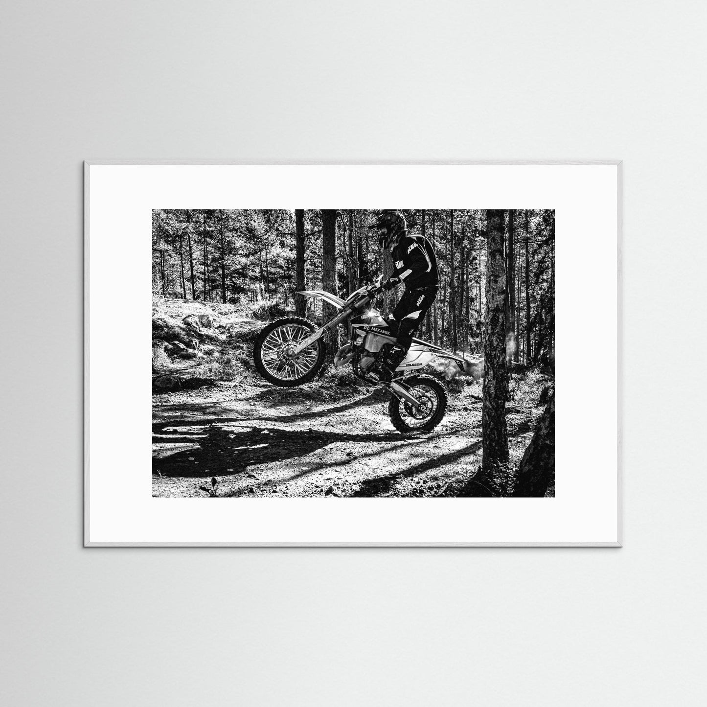 Enduro 4 / Off-road Fine Art Prints with Passe-partout
