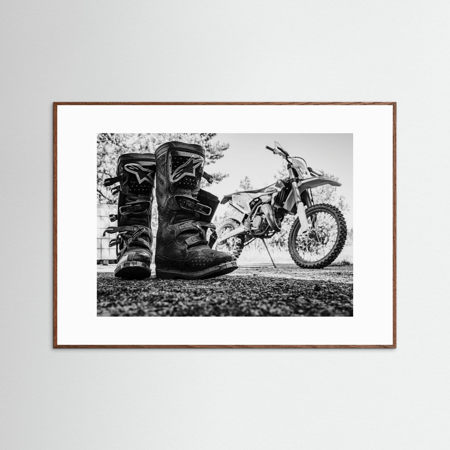 Enduro 1 / Off-road Fine Art Prints with Passe-partout
