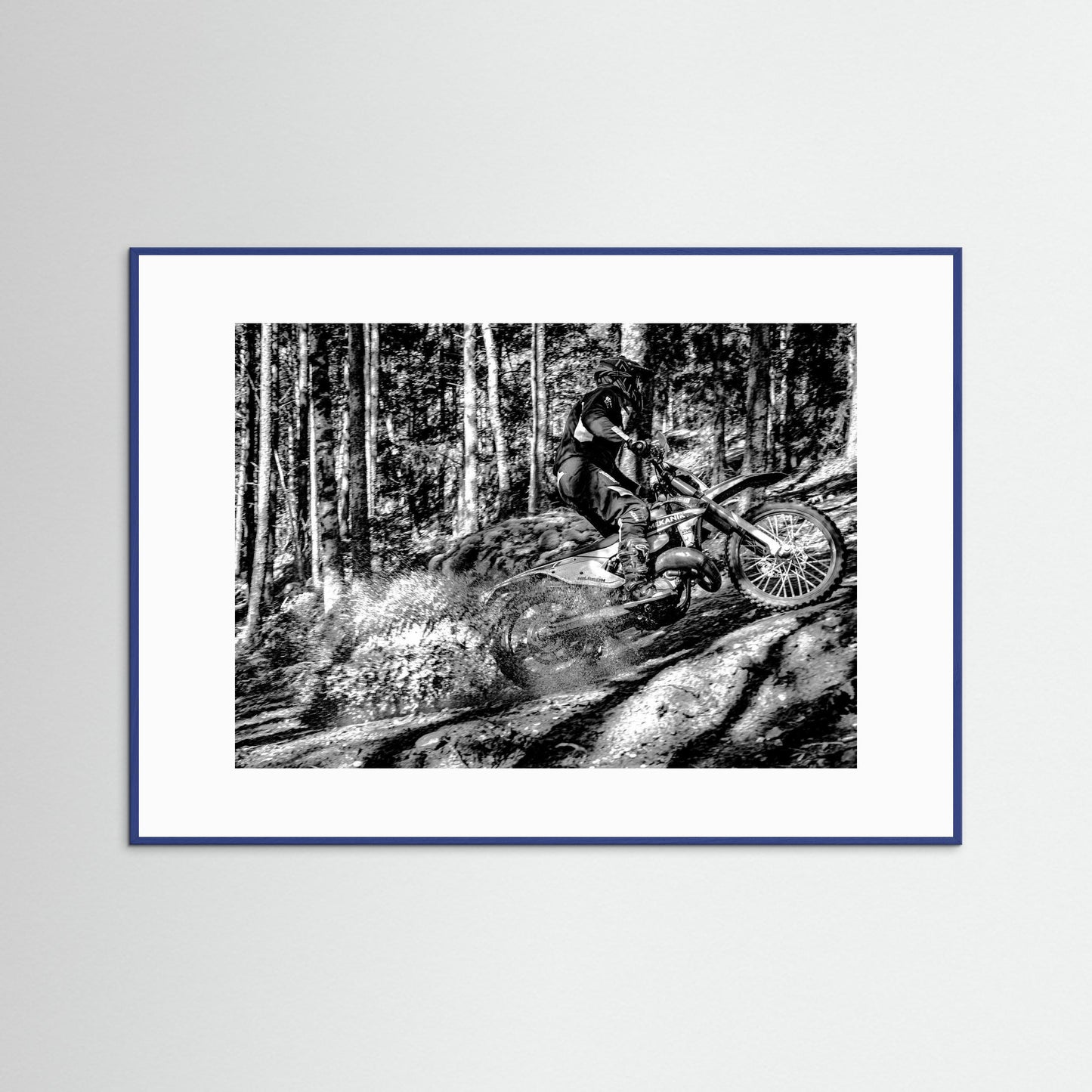 Enduro 3 / Off-road Fine Art Prints with Passe-partout