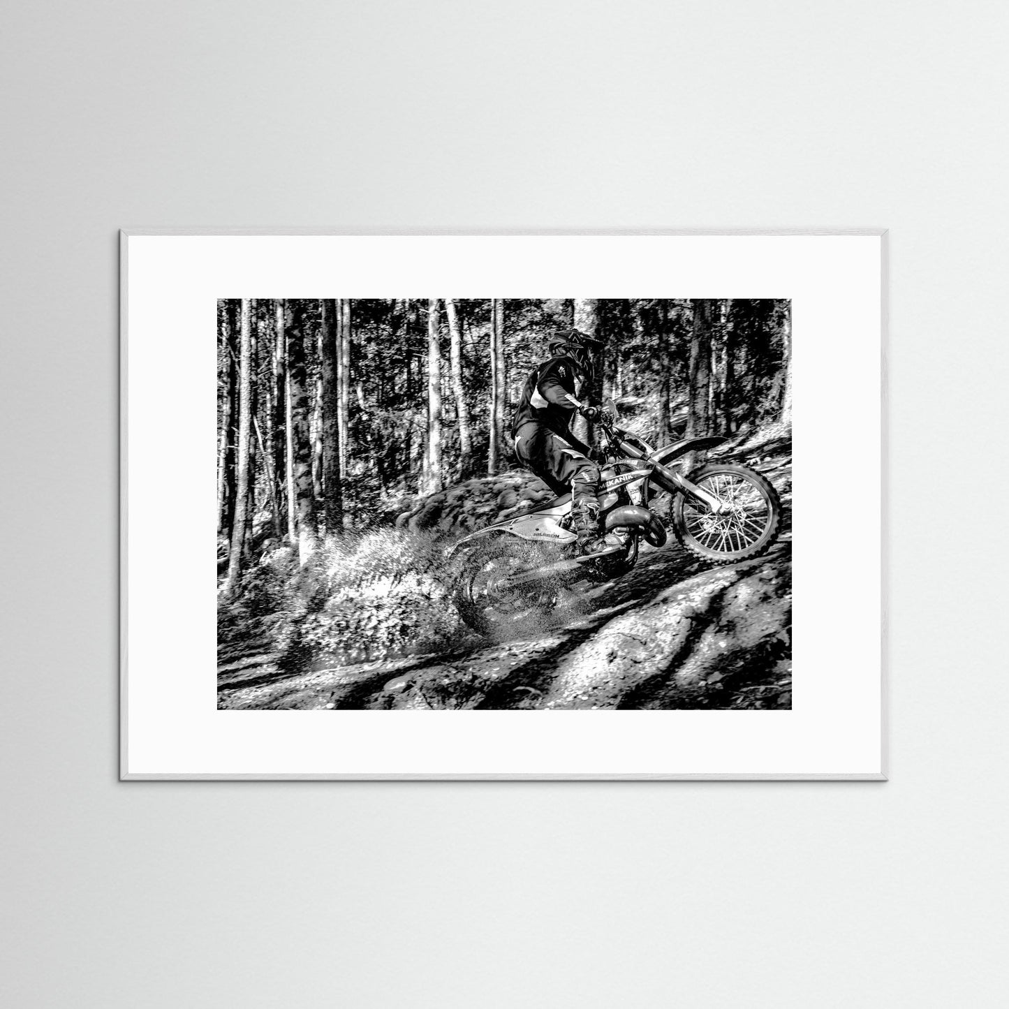 Enduro 3 / Off-road Fine Art Prints with Passe-partout