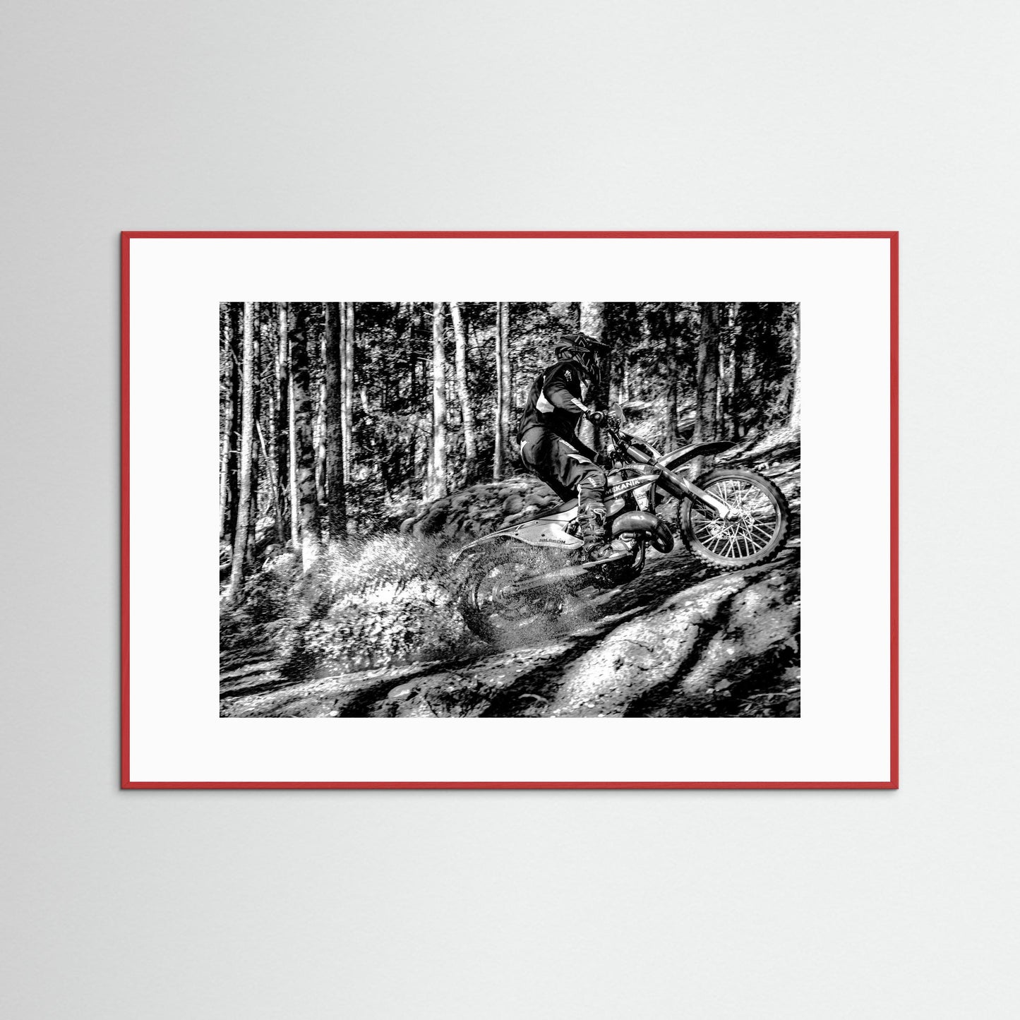 Enduro 3 / Off-road Fine Art Prints with Passe-partout