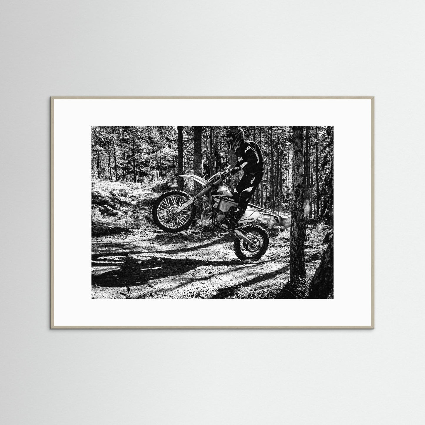 Enduro 4 / Off-road Fine Art Prints with Passe-partout