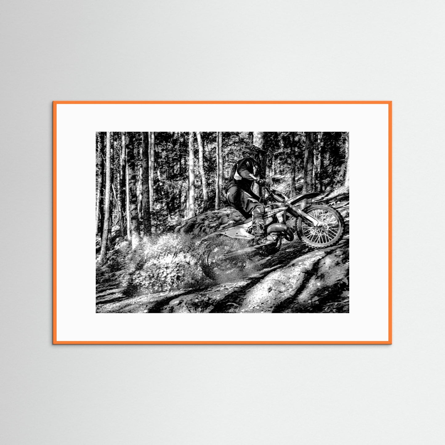 Enduro 3 / Off-road Fine Art Prints with Passe-partout