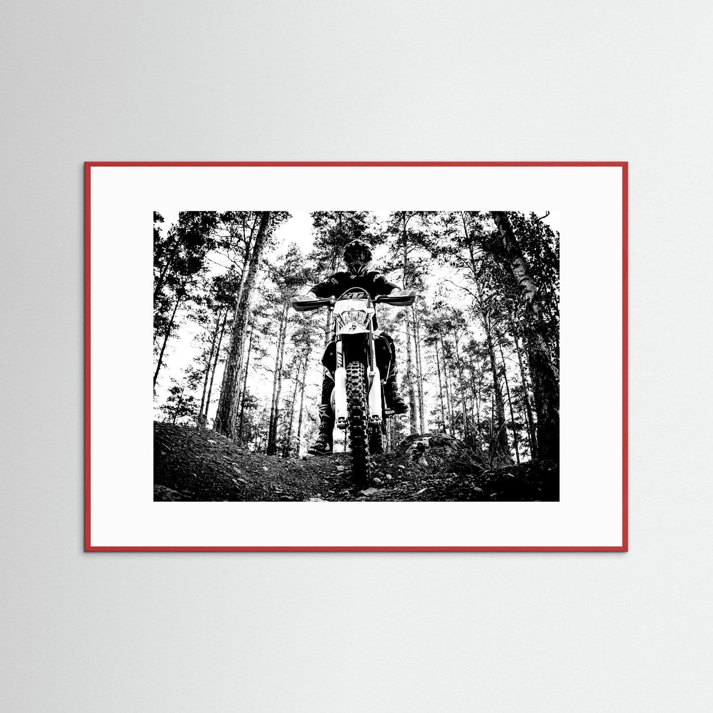 Enduro 2 / Off-road Fine Art Prints with Passe-partout