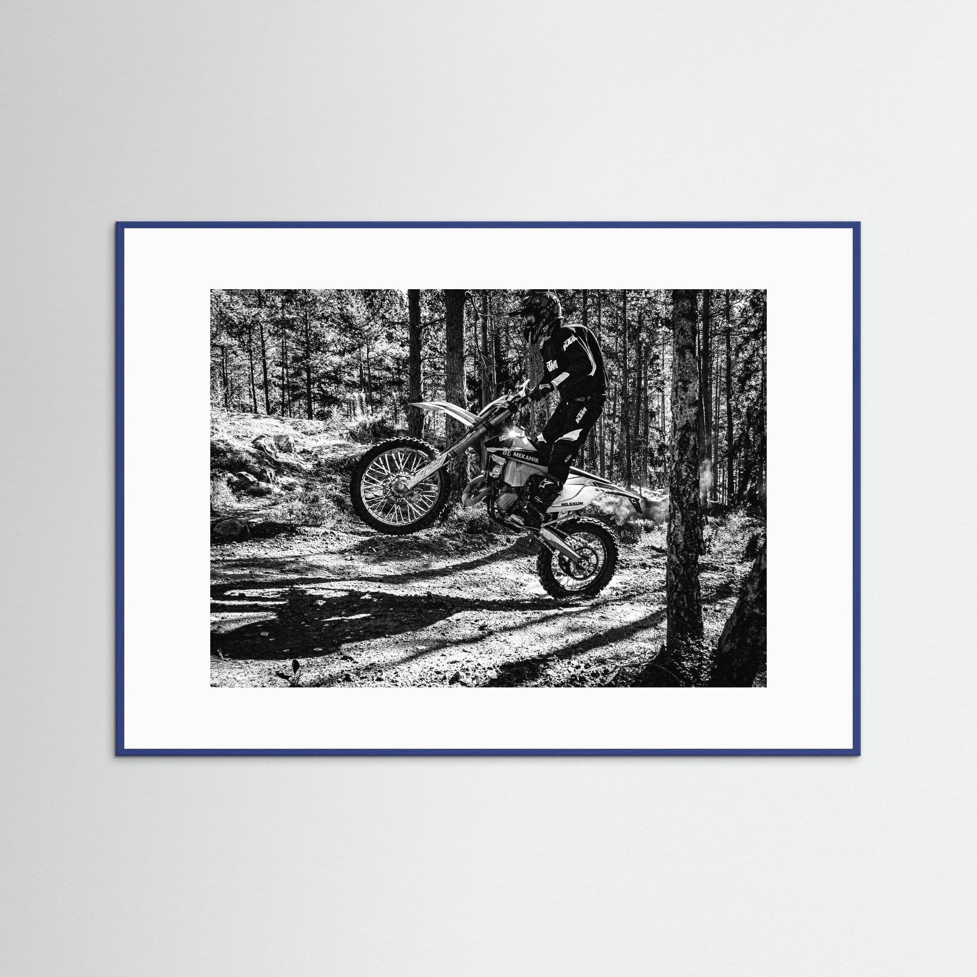 Enduro 4 / Off-road Fine Art Prints with Passe-partout
