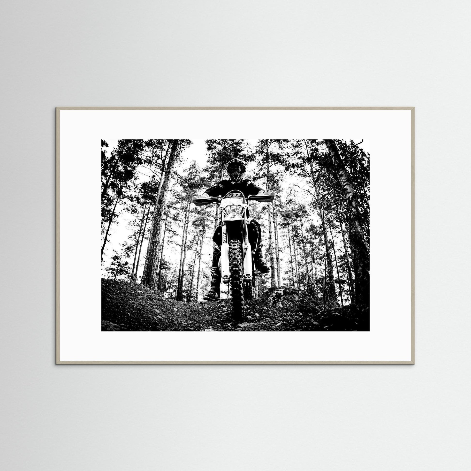 Enduro 2 / Off-road Fine Art Prints with Passe-partout