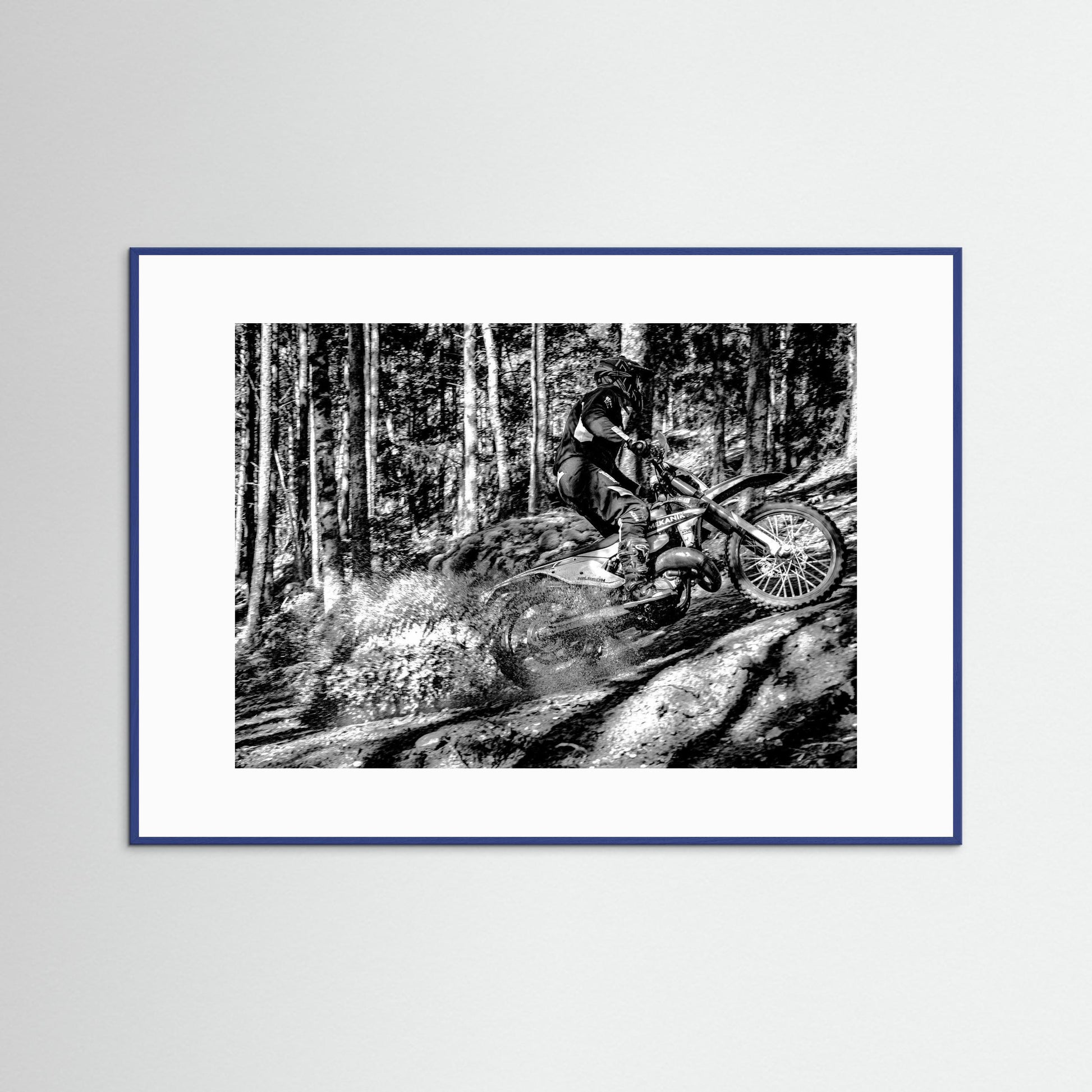 Enduro 3 / Off-road Fine Art Prints with Passe-partout