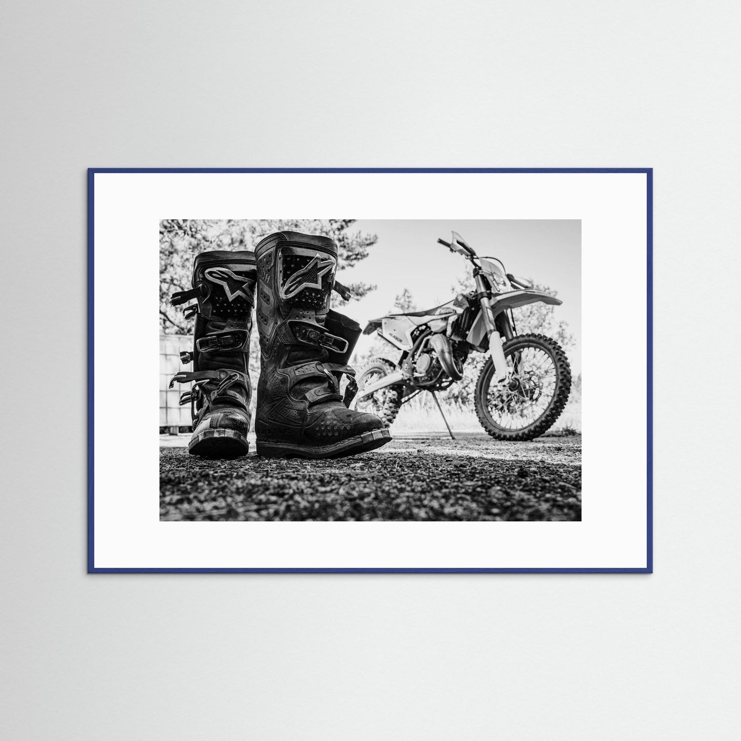 Enduro: Adrenaline Pause - Fine Art Prints, sizes with Passe-partout
