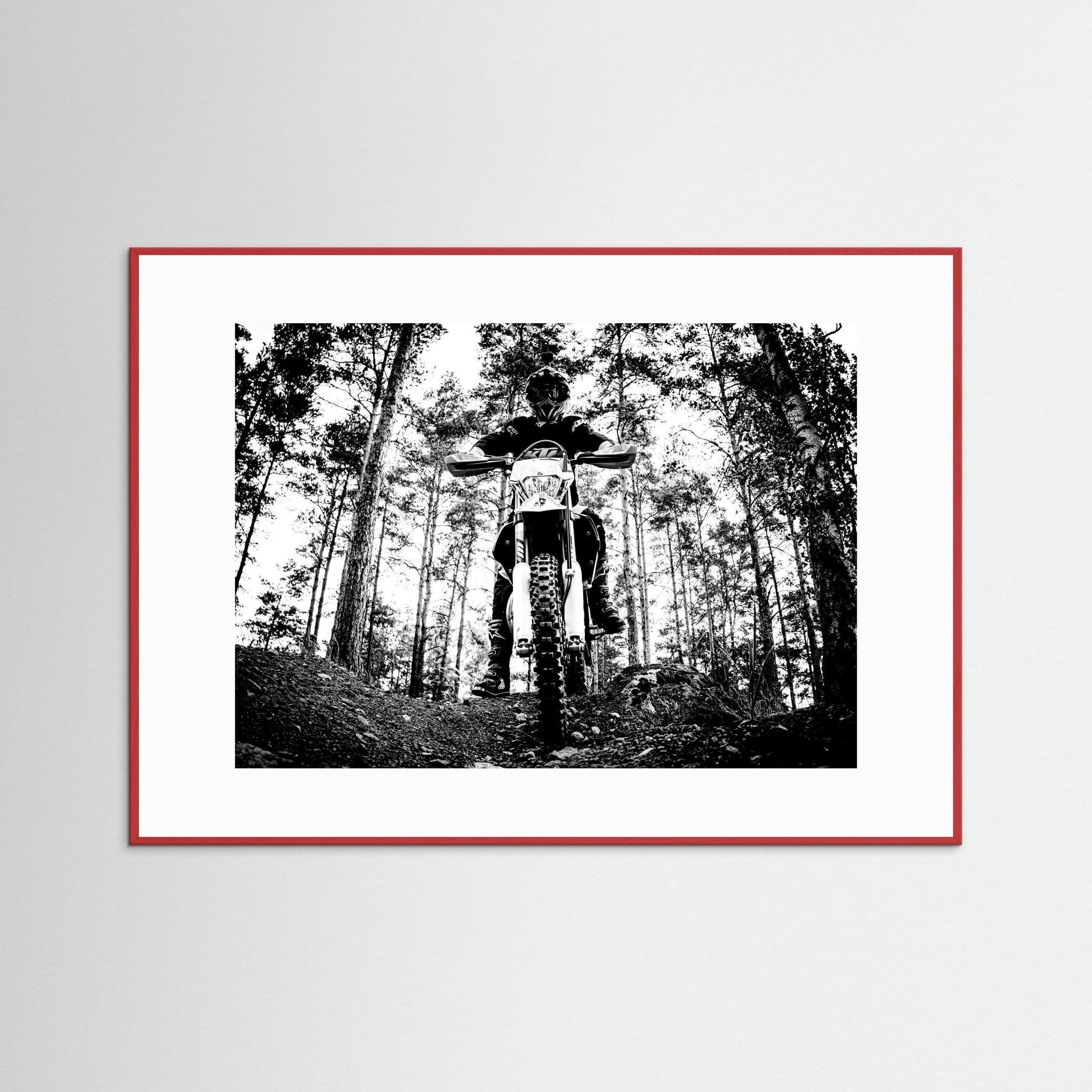 Enduro 2 / Off-road Fine Art Prints with Passe-partout